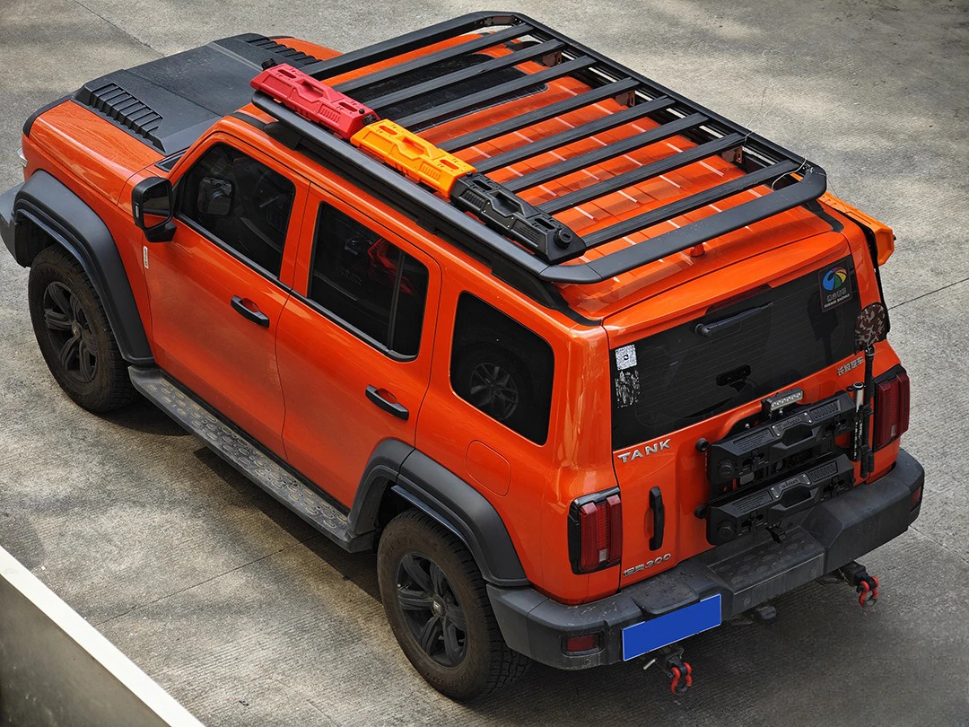 6.5L Horizontal Car Fuel Tank Emergency Side Fuel Tank Buggy Luggage Rack Side Window Spare Fuel Bottle Water Tank