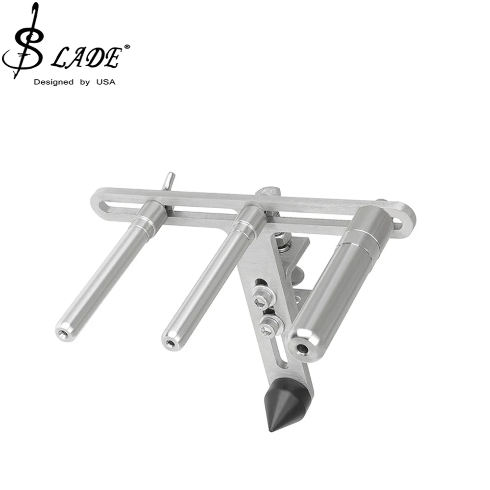 SLADE البوق تلميع قوس قابل للتعديل الترومبون الصلب أداة نحاسية لأداة النحاس تلميع إصلاح الملحقات