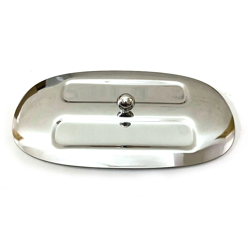 Stainless steel dust cover lid For SMEG TSF01 bread machine replacement cover lid