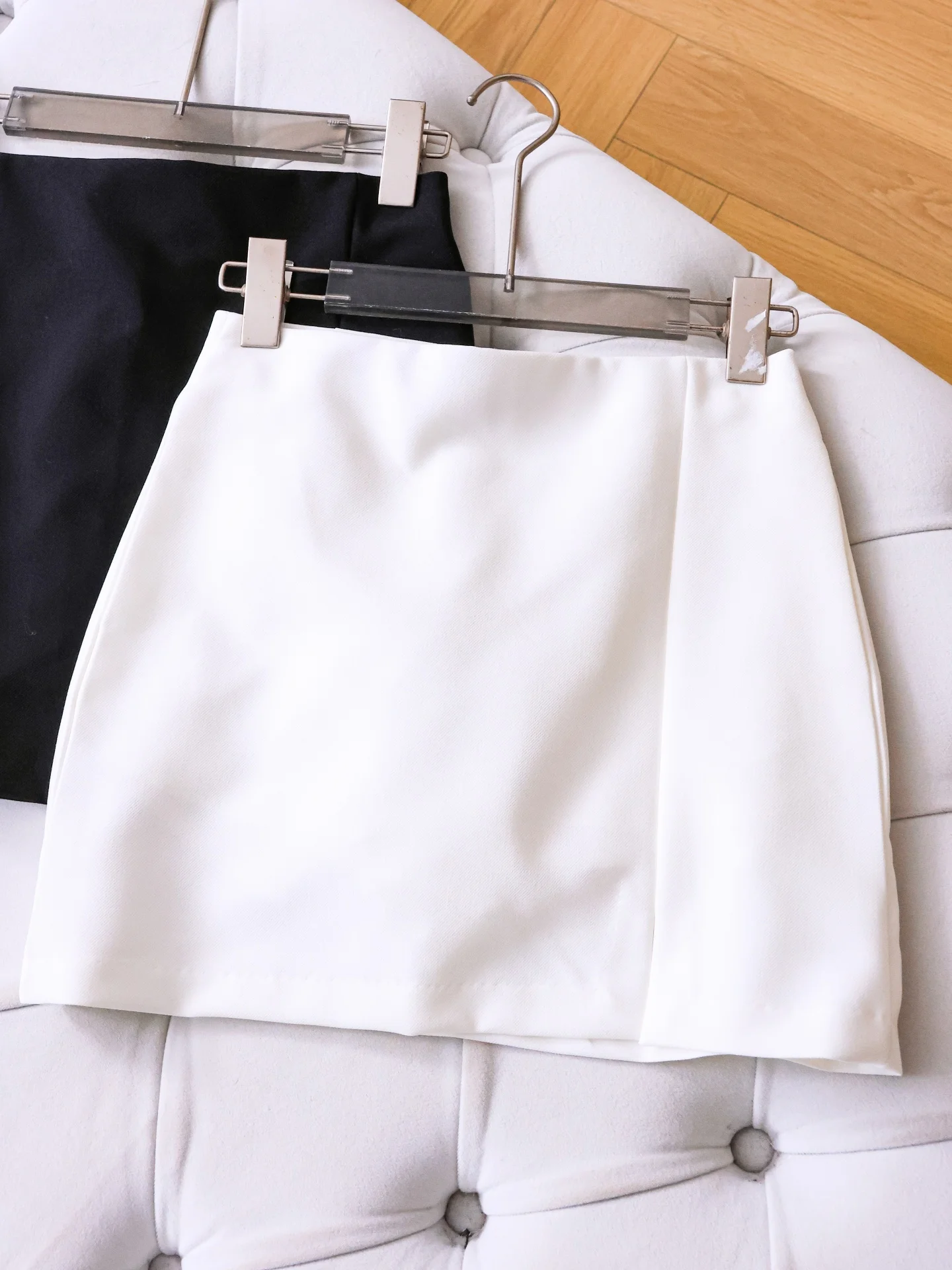 High Waist Pure Color Slimming Suit Skirt Tight Professional Commuter Short Skirt Women's Half-length Skirts Casual Style