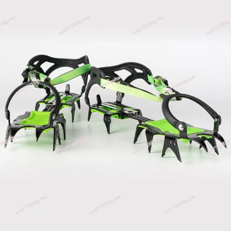 

BRS-S1A14 Tooth Professional Outdoor Mountaineering Crampons, Snow Walking Adventure Ice Climbing Hiking Crampons