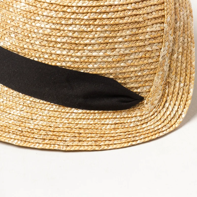 Sun Hat for Children Outdoor Activities Chin Straps Adjust Straw Hat Girls Raffia Sun Cap Summer Beach Seashore