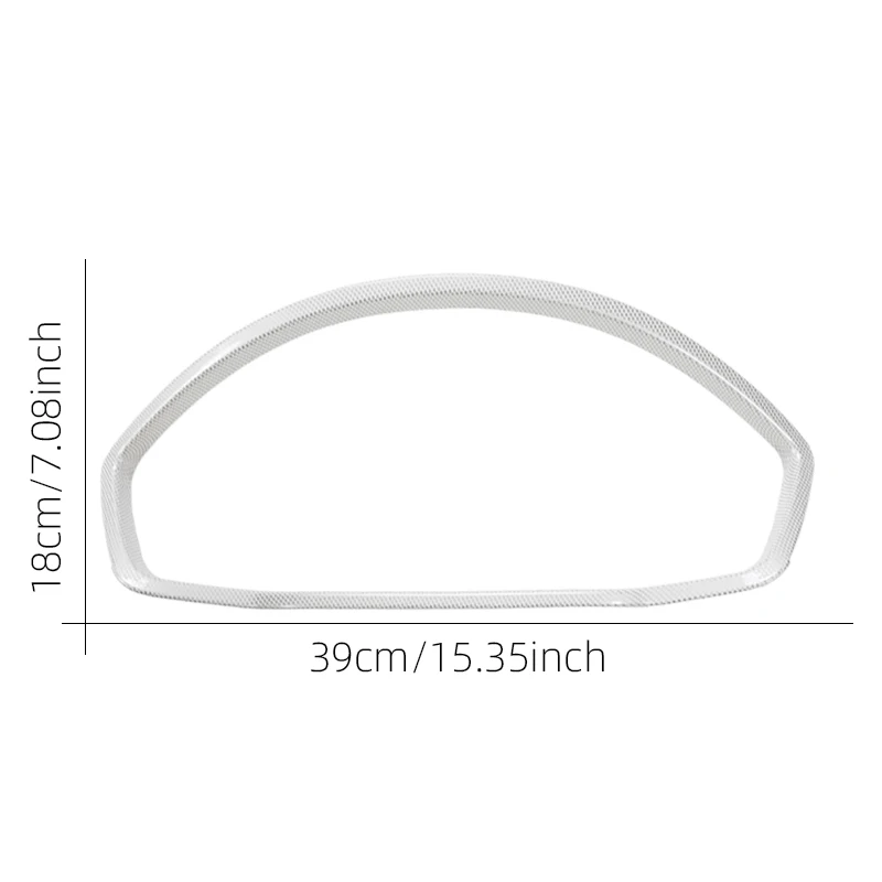 For Honda 2022 2023 2024 2025 Civic 11th Accessories dashboard frame cover dashboard decorative trim abs Carbon fiber pattern