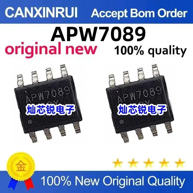 

(5-100 pieces) APW7089 APW7089 KAI-TRG original LCD power management chip SOP-8