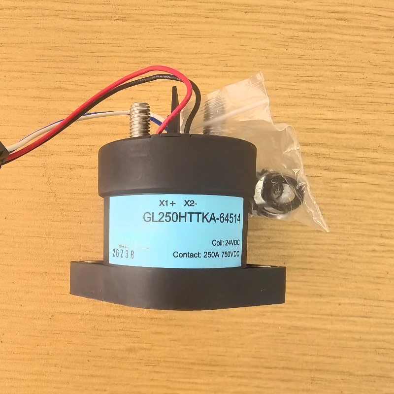 

Высоковольтный контактор постоянного тока GL250HTTKA, катушка 24 В, контакт 750 В, 250 А, четырехпроводной