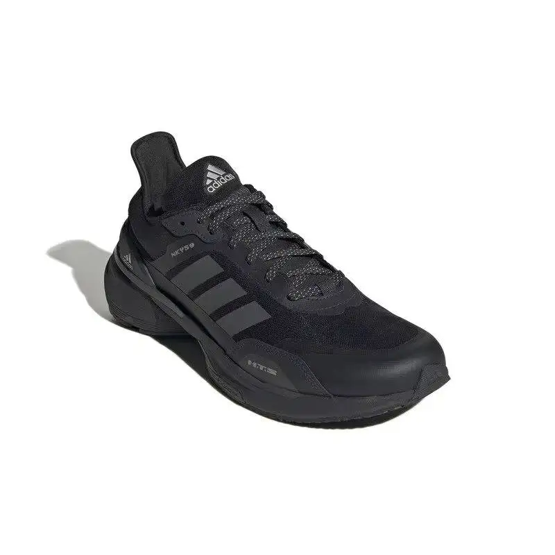 IE3221 Unisex Adidas Running Shoes Black Grey Breathable Cushioned Sport Sneakers