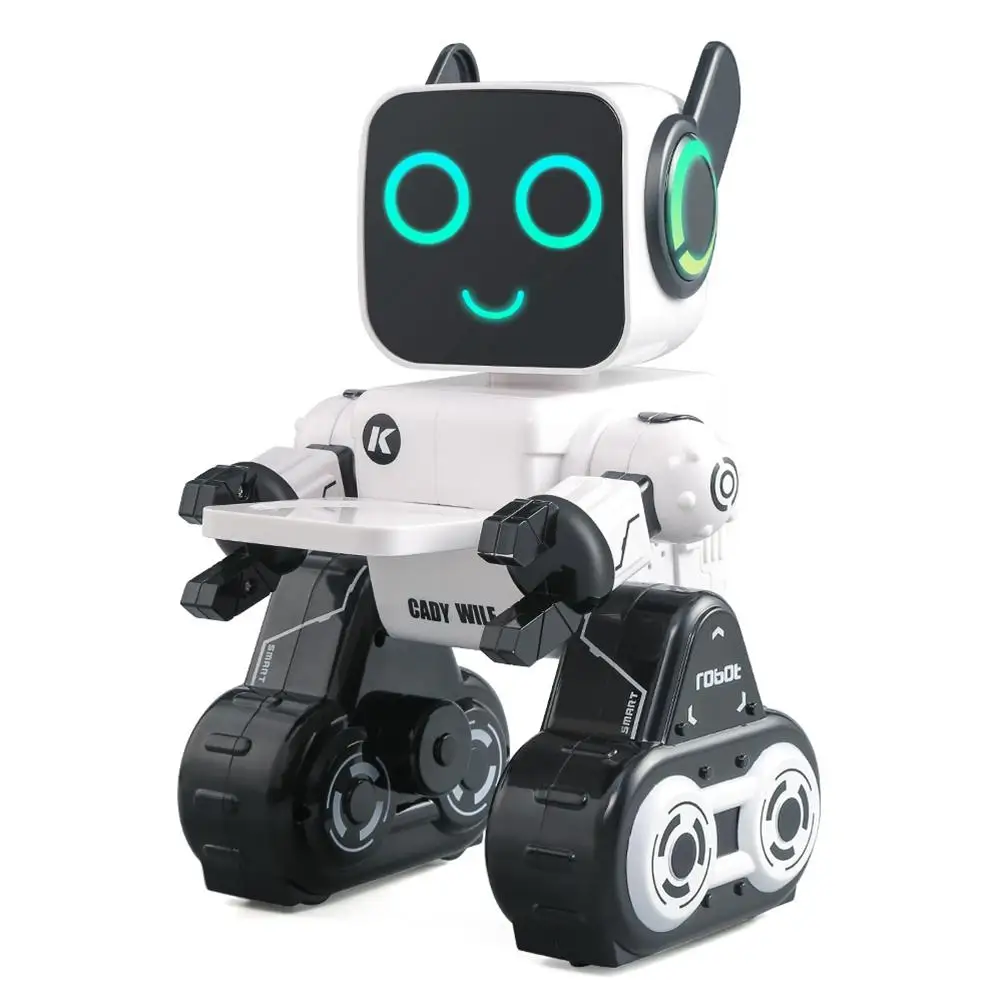 Jouet Robot éducatif RC, banque d'argent télécommandée, blanc, amusant, apprentissage, chant, danse, humanoïde interactif pour enfants