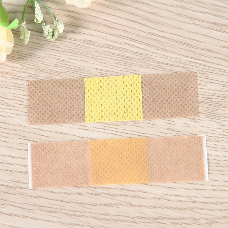 100pcs/pack Waterproof Wound Dressing Patches Tape First Aid Self-Adhesive Plaster Bandage Non-woven Fabrics Band Aid for Kids