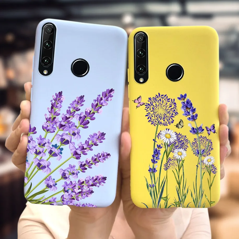 Case For Huawei Honor 10i Cover Honor10i HRY-LX1T Silicon Lavender Soft Cover Phone Case For Huawei Honor 10i Honor10i 10 i Capa