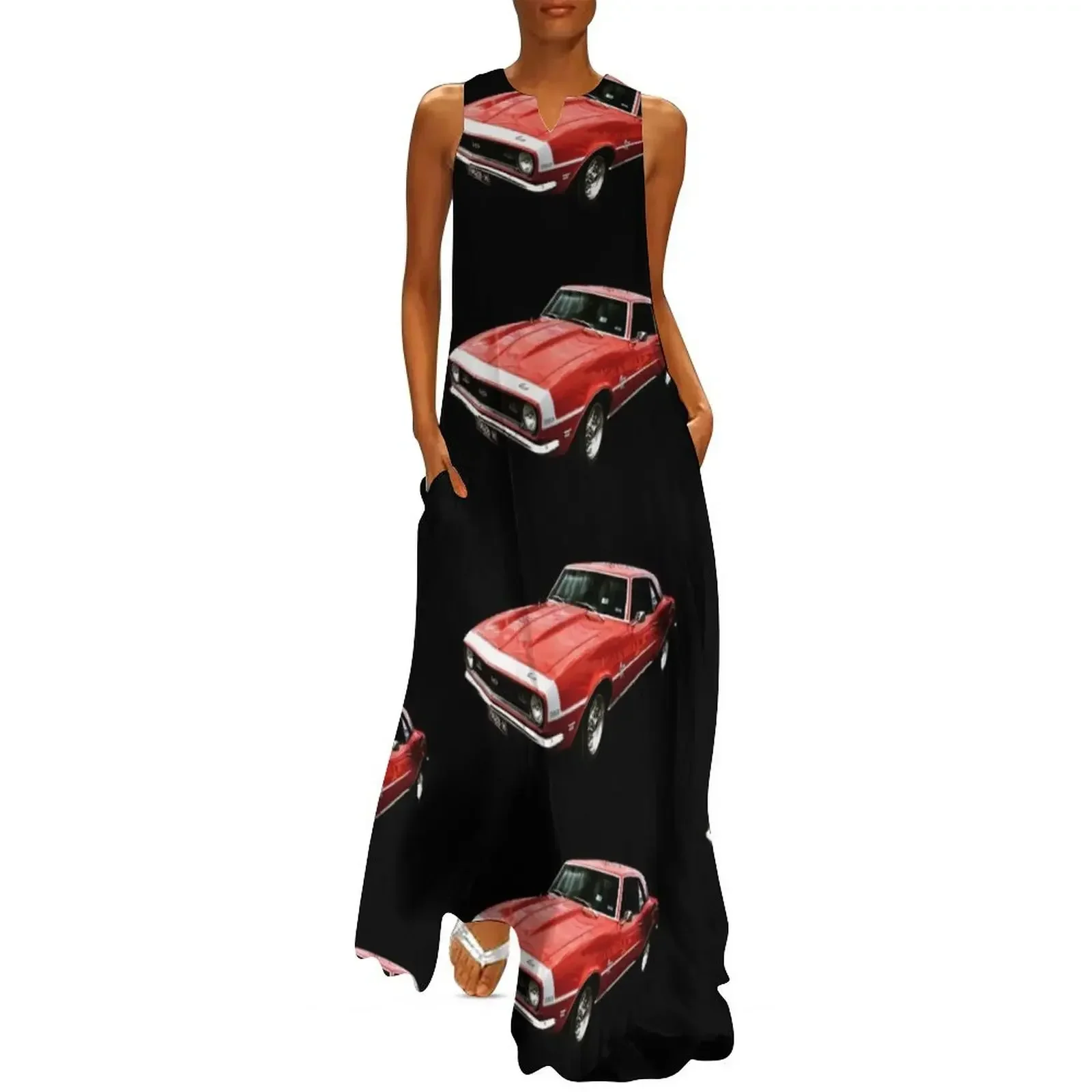 

Camaro SS Long Dress sexy dress women's clothing summer 2025 novelties summer dress korean women Beachwear