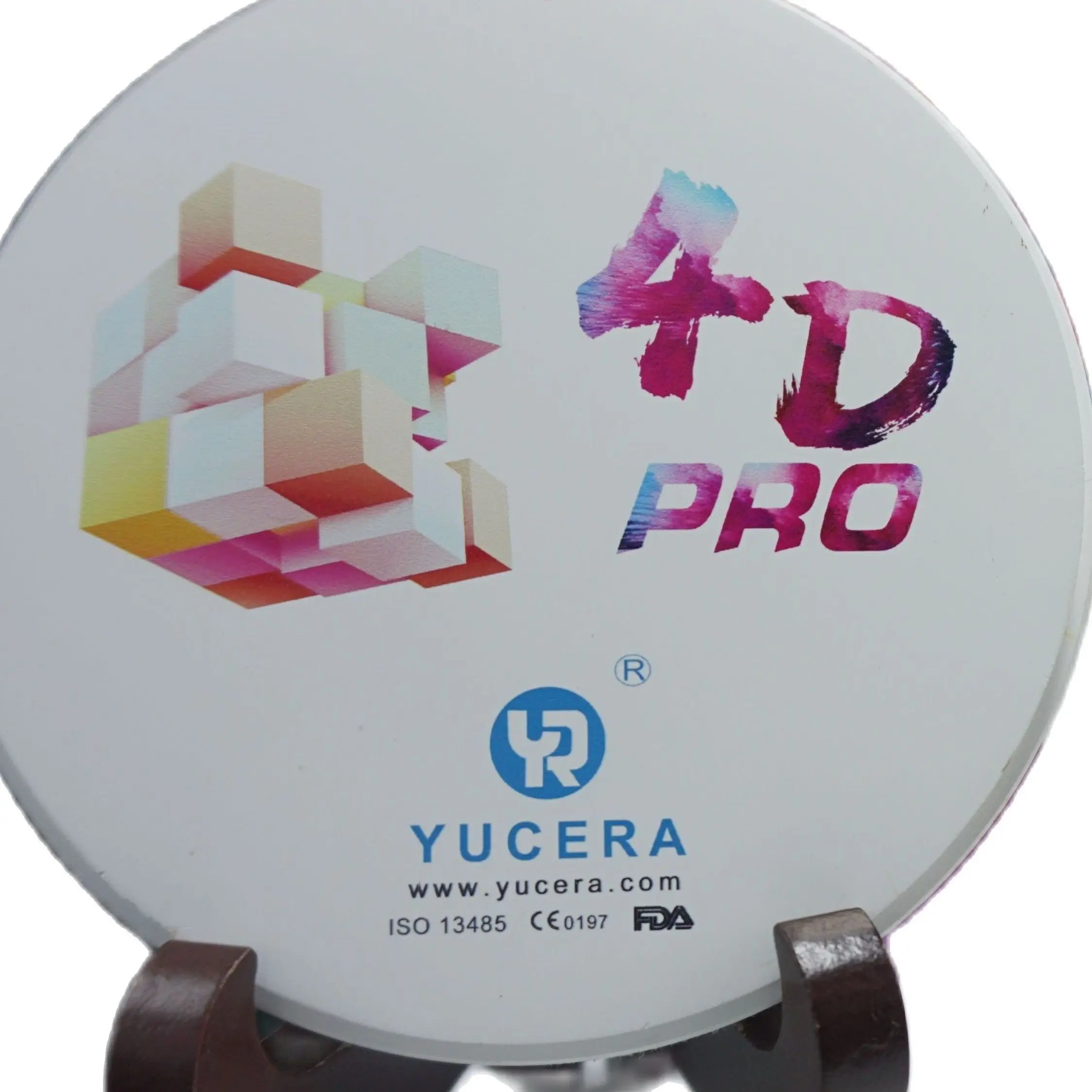 

Yucera Factory Direct Sale Dental Consumables Cad Cam 4D PRO Multilayer Zirconia Disc For Full Arch