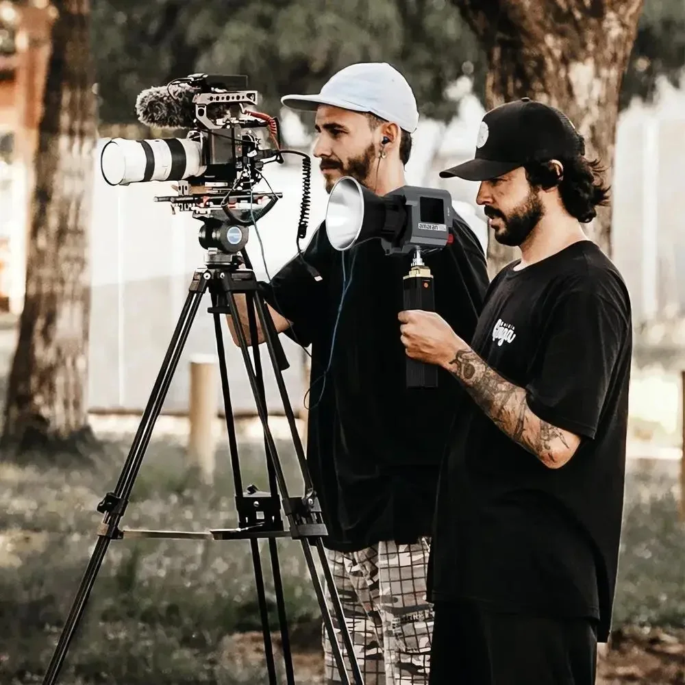 مصباح فيديو ليد Sokani-RGB ، X100 ، X60 ، ثنائي اللون ، ZGCINE H90 ، قبضة بنك بطارية لتصوير الفيديو في الهواء الطلق