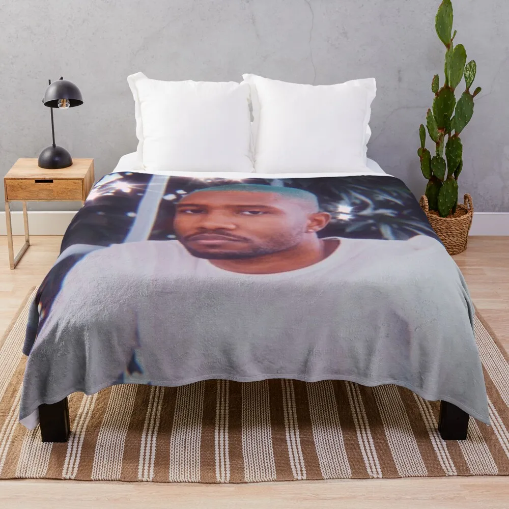 

frank sparkly Throw Blanket