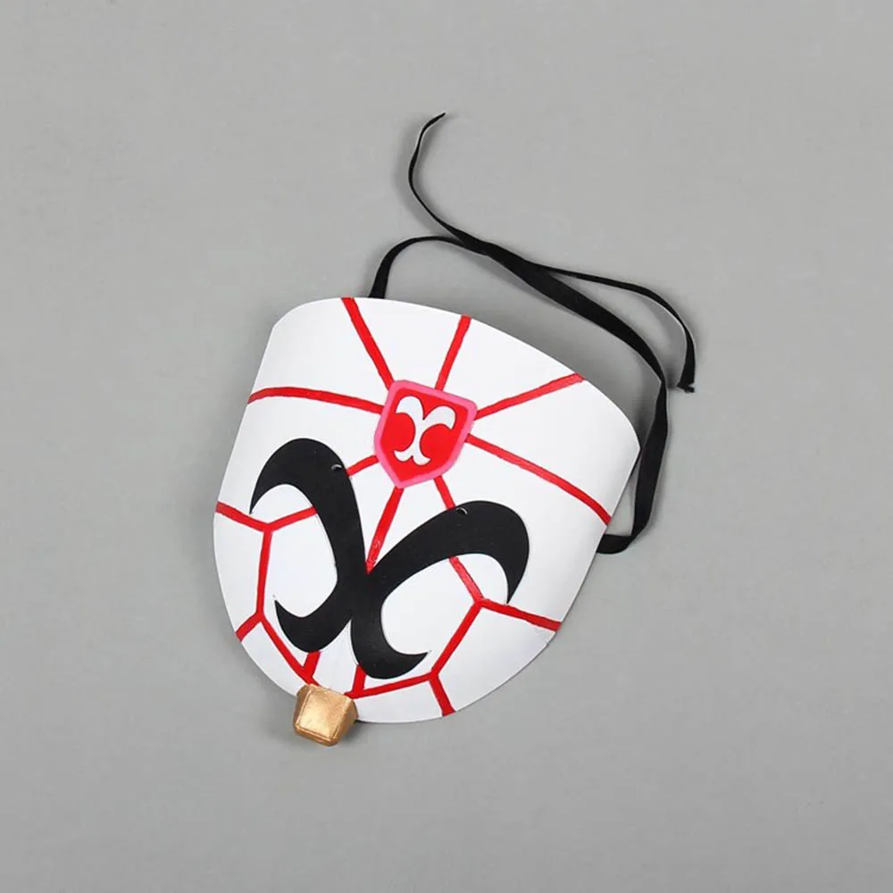 

Crimson Black Mythology Face Mask Cosplay Costume EVA Props for Halloween Party Prop Weapon Accessories Mask ONE SIZE
