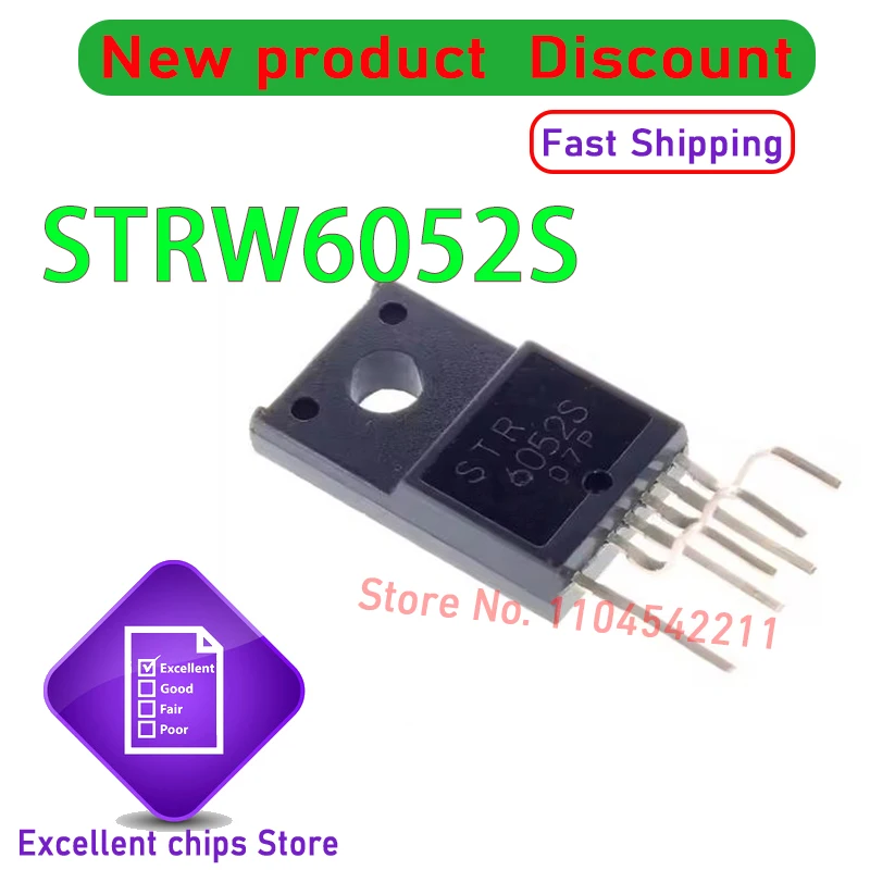 5Pcs STRW6052S TO22…