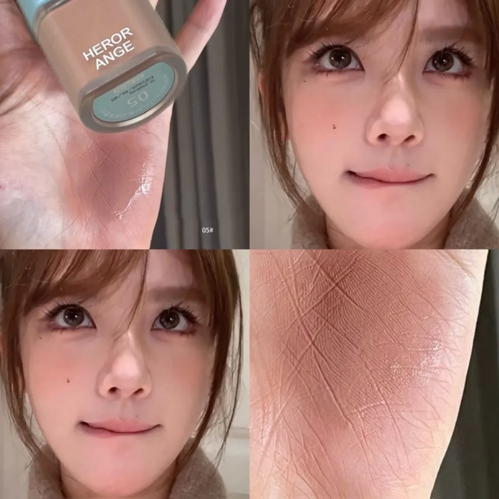 أحمر خدود سائل غير لامع مكياج طبيعي روج منخفض التشبع رمادي وردي بني أحمر خدود شفاف عاري للوجه لون الخد أحمر خدود مستحضرات التجميل