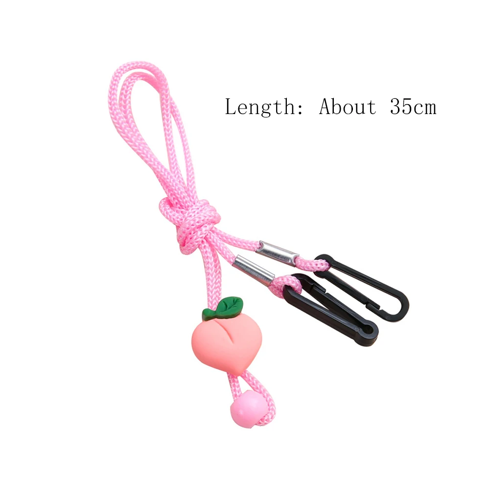 Colorful Fruit Glasses Nylon Chain Vintage Women Face Mask Holder Non-slip Lanyard Neck Hang Rope Strap For Girls Children New