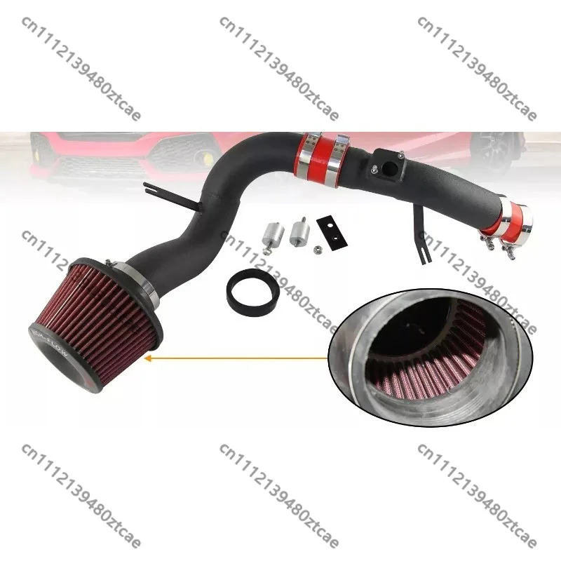 Turbo Intake Air Filter Kit, Aluminum Turbo Inlet Pipe Hose, Car Modified Aftermarket Replacement Parts