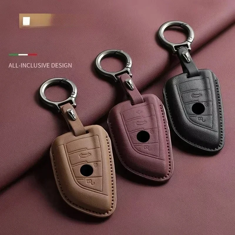 

Car Key Case Cover for Series X1 X3 G01 X4 G02 X5 F15 F16 M3 M4 F30 F31 F32 F34 F20 F21 F07 F10 G30 Car Key Shell