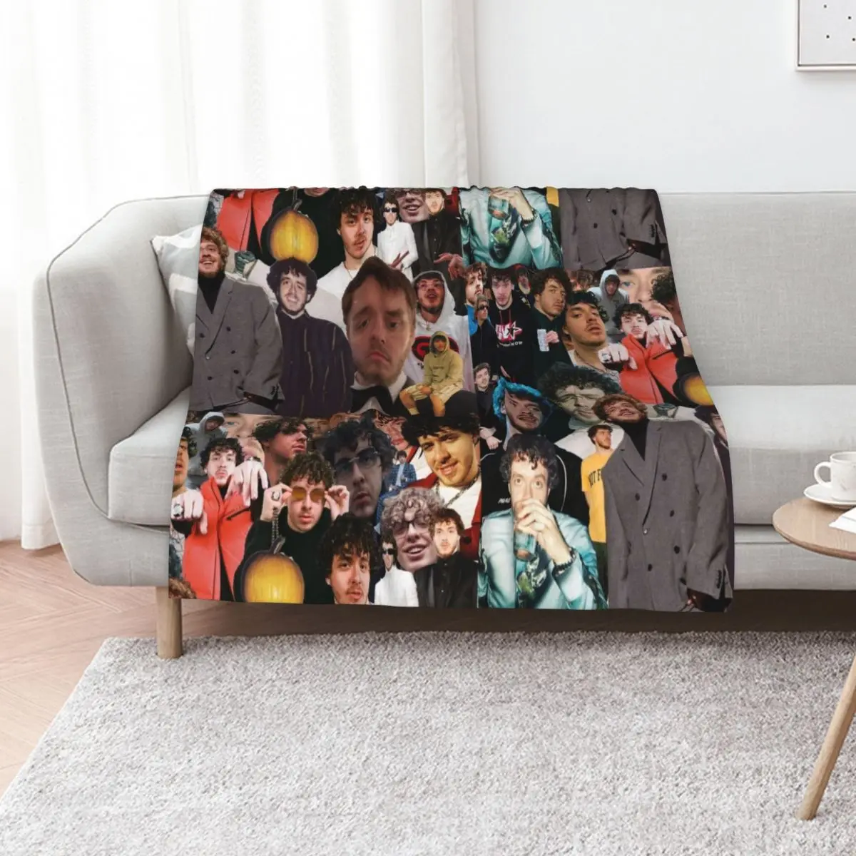 

Jack Harlow Gift Throw Blanket Quilt Decorative Throw Flannel Fabric Baby Blankets