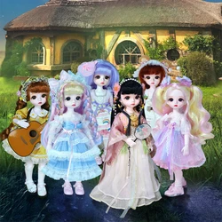 30cm DREAM FAIRY Doll 1/6 BJD No.3 Name by Angel mechanical joint Body With makeup Including scalp eyes clothes girls SD Toy