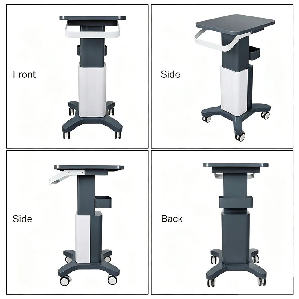 Wholesale Modern Design 4 Wheel High Quality Beauty Salon Furniture Instrument Trolley Acial Spa Carts Salon Trolley Cart