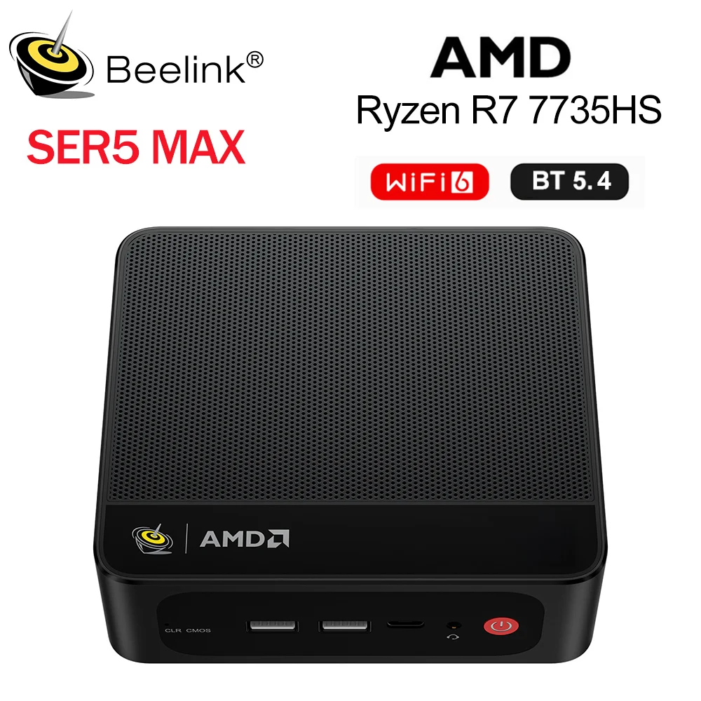 【最終値下げ】Beelink SER5 MAX ミニPC Ryzen7 Beelink SER5 Max Win 11ミニPC AMD Ryzen7 6800U/7735HS R3 3200U R5
