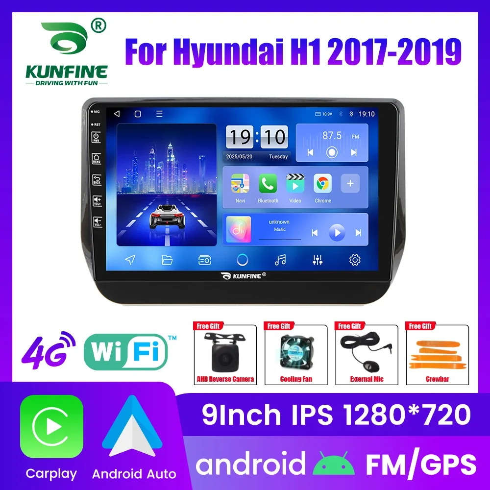 

Android Car Radio ForHyundai H1 2017-2019 Car Stereo 2Din Octa Core GPS Navigation Player IPS Screen Carplay Android Auto