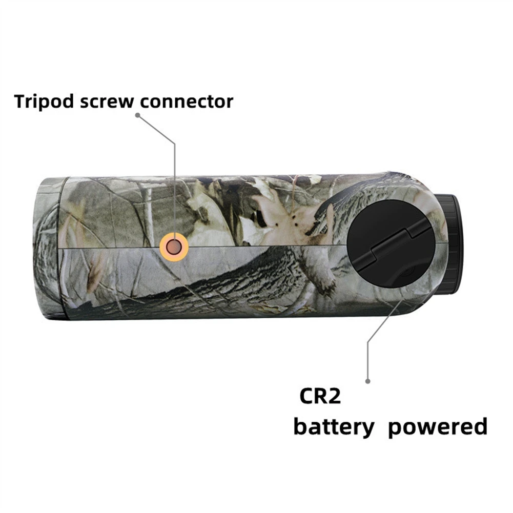 AA60-портативный лазерный дальномер для гольфа со наклоном 600 м, лазерный дальномер для камуфляжа, охоты, спортивного телескопа, монокуляр