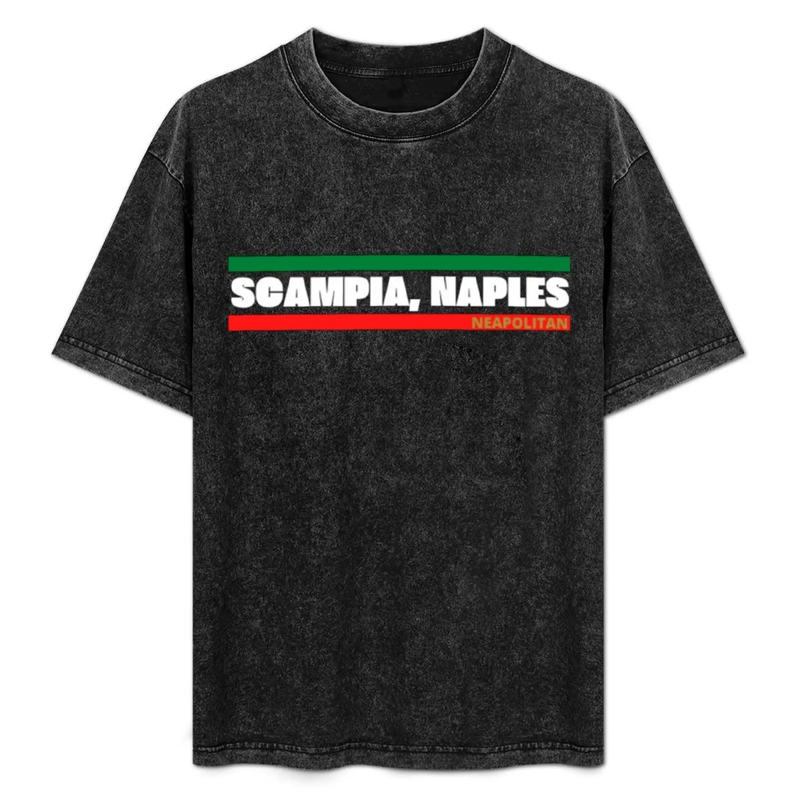 

Scampia Naples T-Shirt funny shirt cotton fashion shirts plus size clothes boys whites Short sleeve tee men