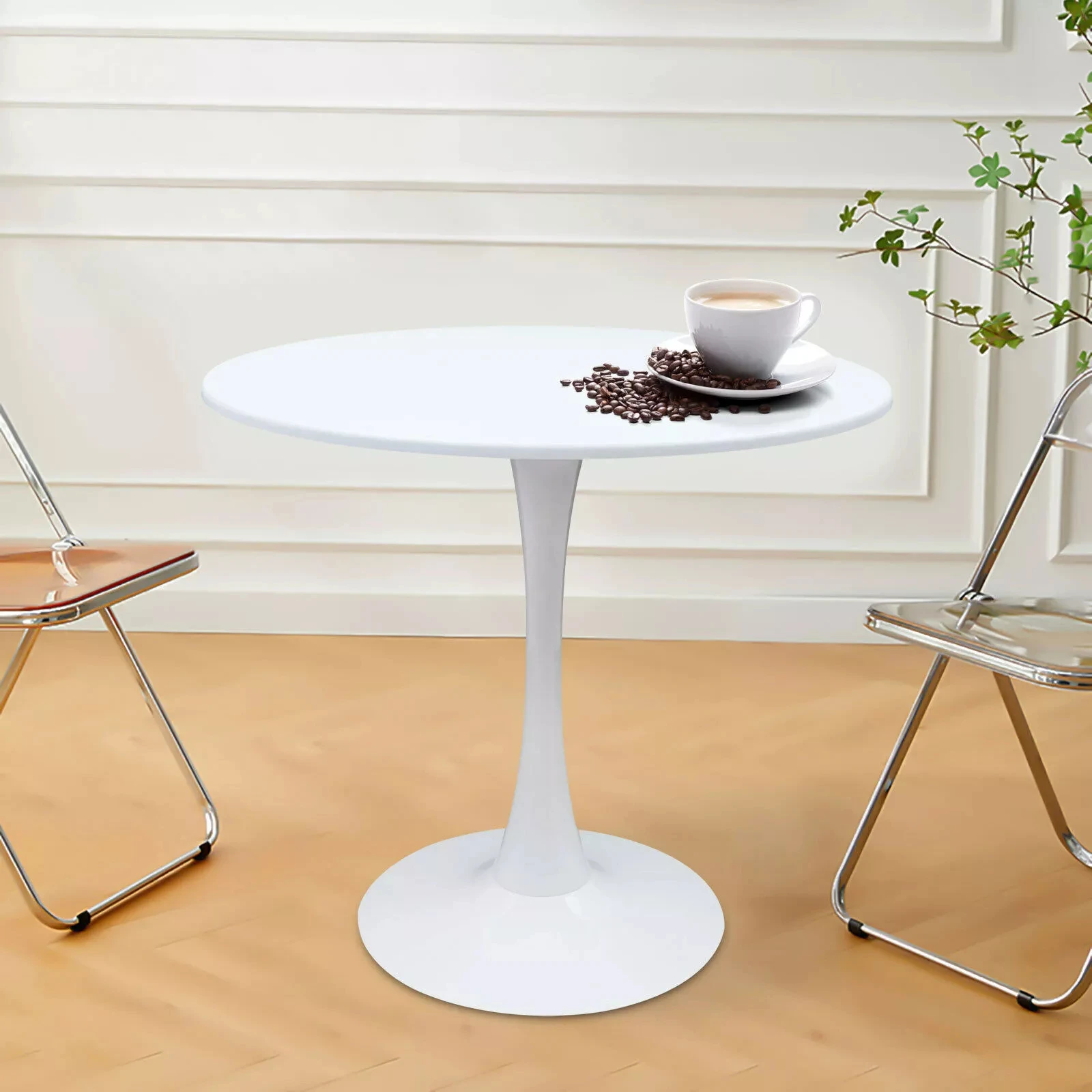 

Minimalist Round Dining Table: Compact, Modern Design for Casual Dining