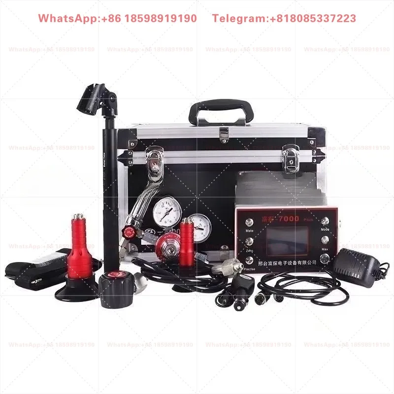 Futan 7000plus tracer high-end gas leak detector, large range with negative suction