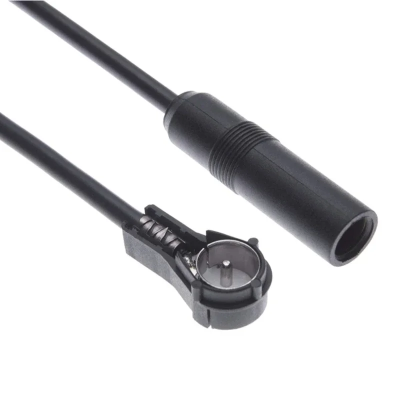 Car Radio Antenna Adapter Cable 30cm With DIN 41585 Male to Female Connector Fit for Navigation Units, European Vehicles