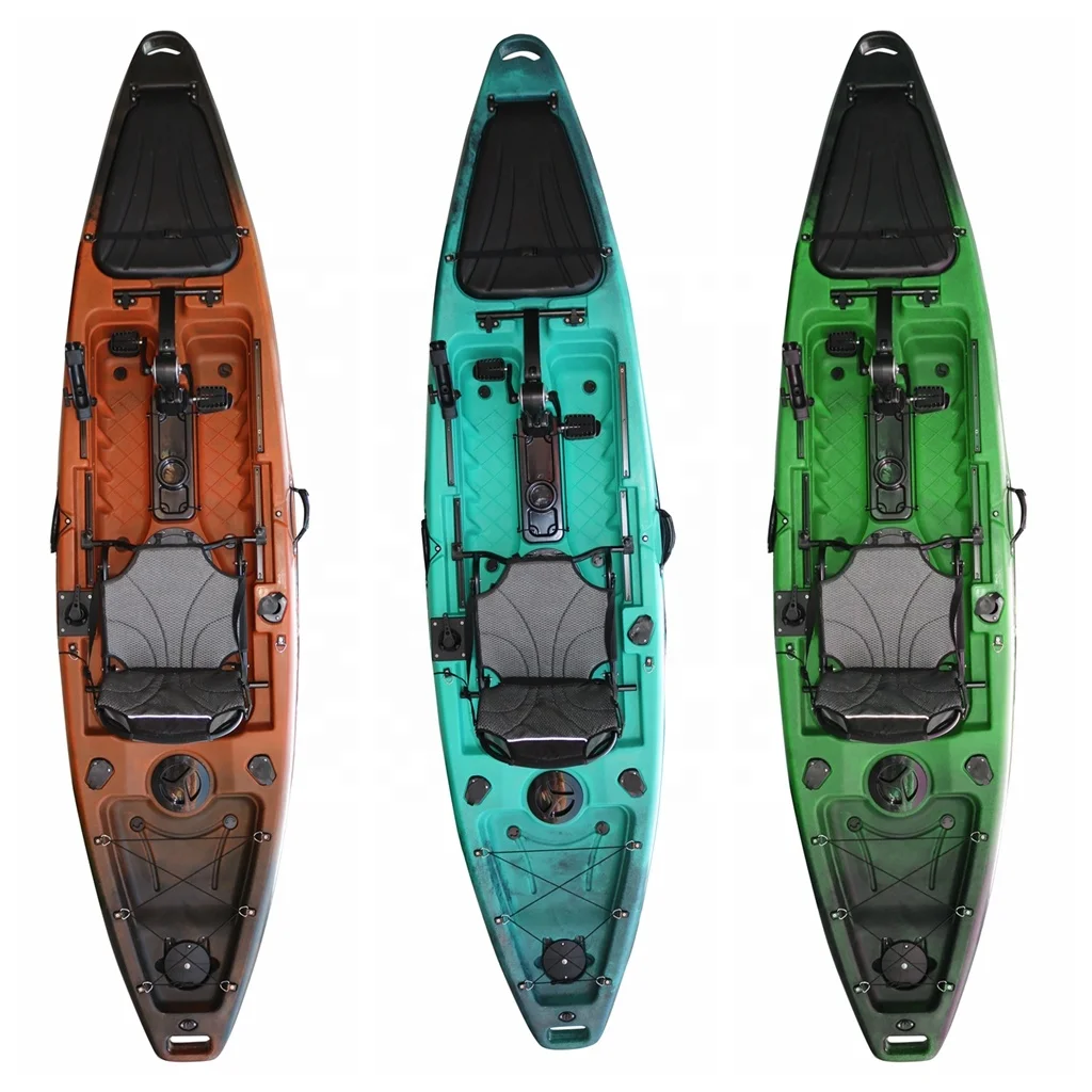 

Vicking Single Seat Canoe/kayak for Ocean Single Seat 1 Person Hands Free Foot Pedal Fishing Kayak with Lldpe Material for Sale