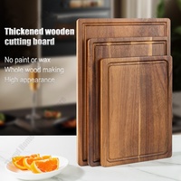 Acacia Wood Cutting Board Thickened Chopping Board Home Large Size  for Cutting Meat, Vegetables, Fruit and Cheese Kitchen tools