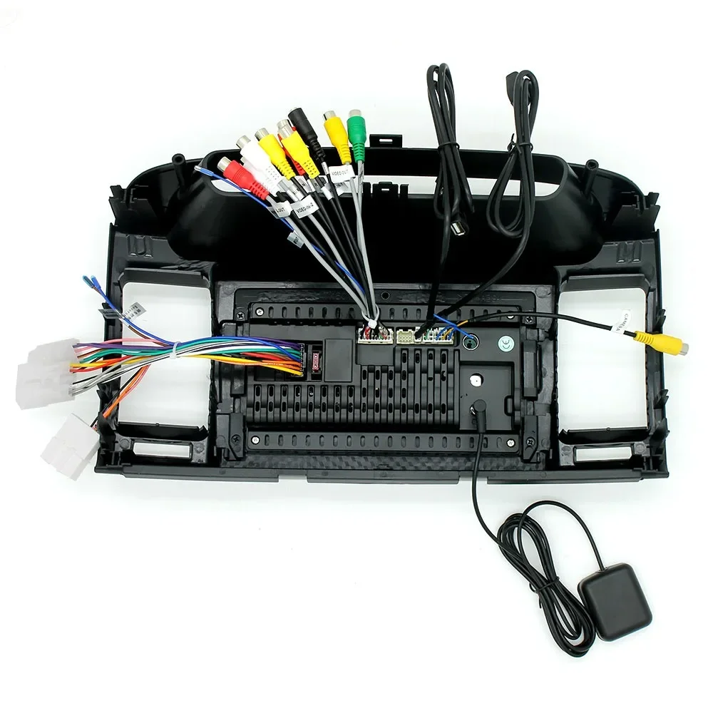 ملاحة سيارة أندرويد 15 مقاس 9 بوصة مدمجة Carplay Android Auto 2 + 64G + كاميرا AHD + ميكروفون لسيارة تويوتا كامري 2000 - 2006