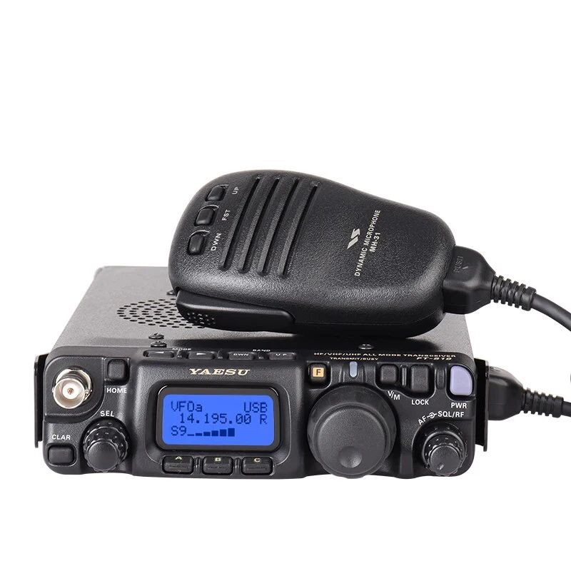 

100 Km Long Range Walkie-talkie 6W HF VHF UHF Transceiver Cb Vehicle Mouted Walkie Talkie Ft FT-857D Update Version FT-818