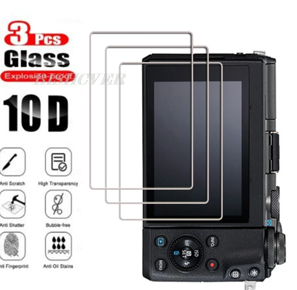 3 шт. закаленное стекло для Sony ILME-FX2B FX3A FX3 FX3A A6700 A6400 A6300 A6000 ZV1 II ZVE10 Защитная пленка для экрана камеры