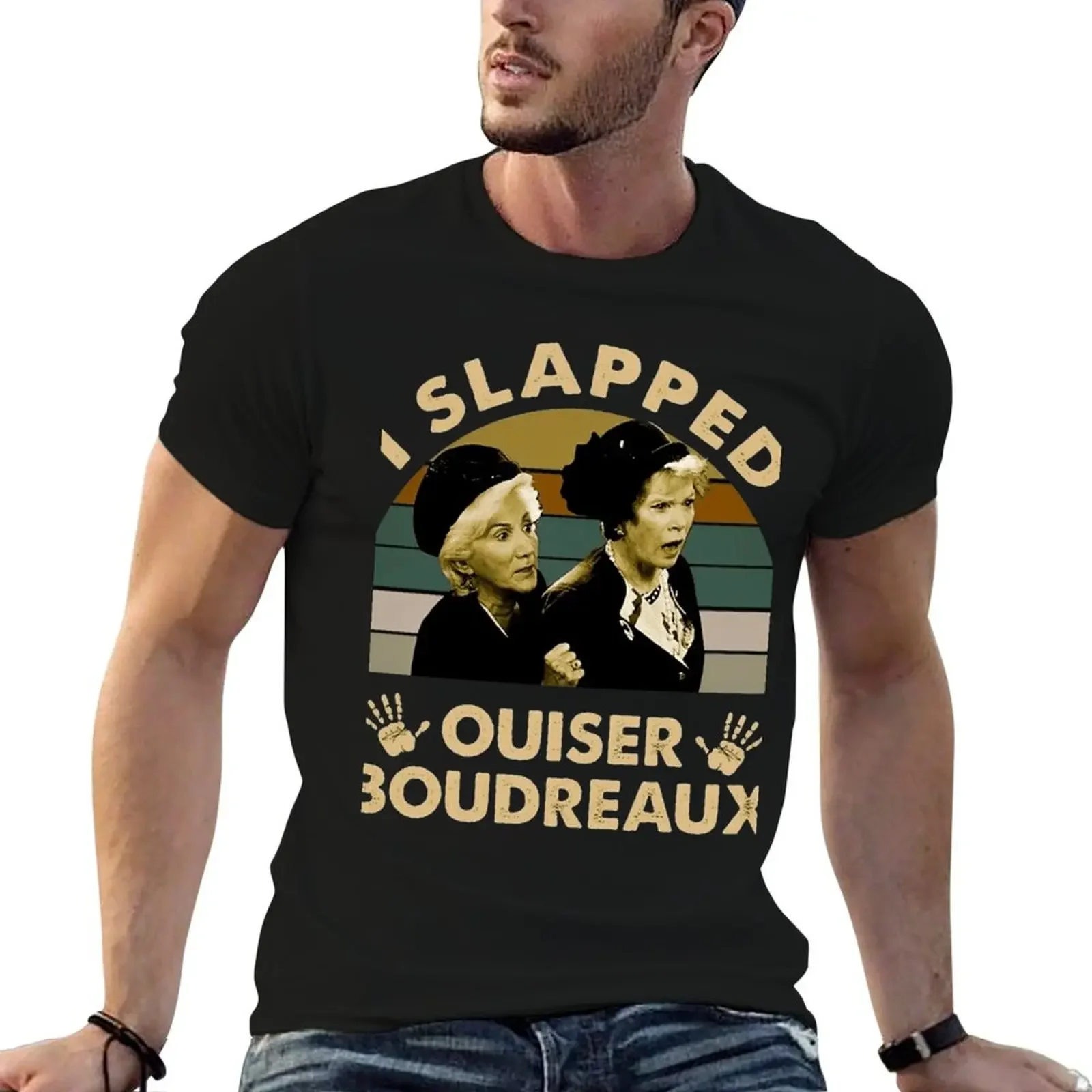 

Steel Magnolias I Slapped Ouiser Boudreaux T-Shirt Aesthetic clothing tees Personalized t-shirt summer shirt cotton t shirt men