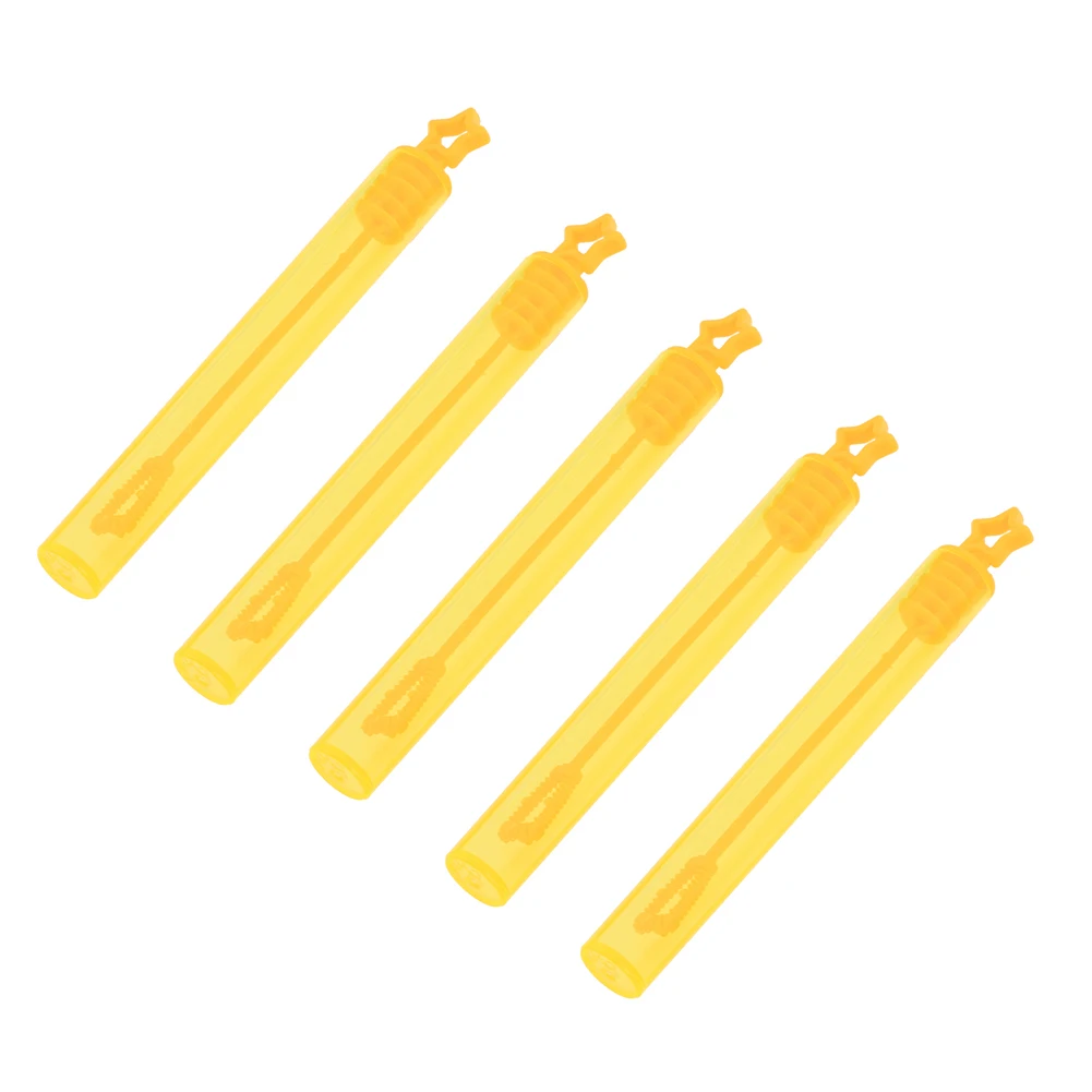 24x Party Birthday Empty Wand Tube DIY Bubble Soap Bottles for Children Kids Toy Holiday Wedding Party Decor