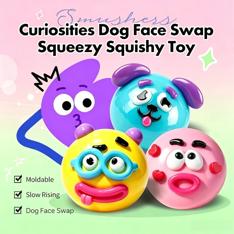 novo-brinquedo-squishy-cao-curioso-2026-bichos-de-pelucia-macios-de-crescimento-lento-para-relaxamento-sensorial-diario-e-diy-de-caras
