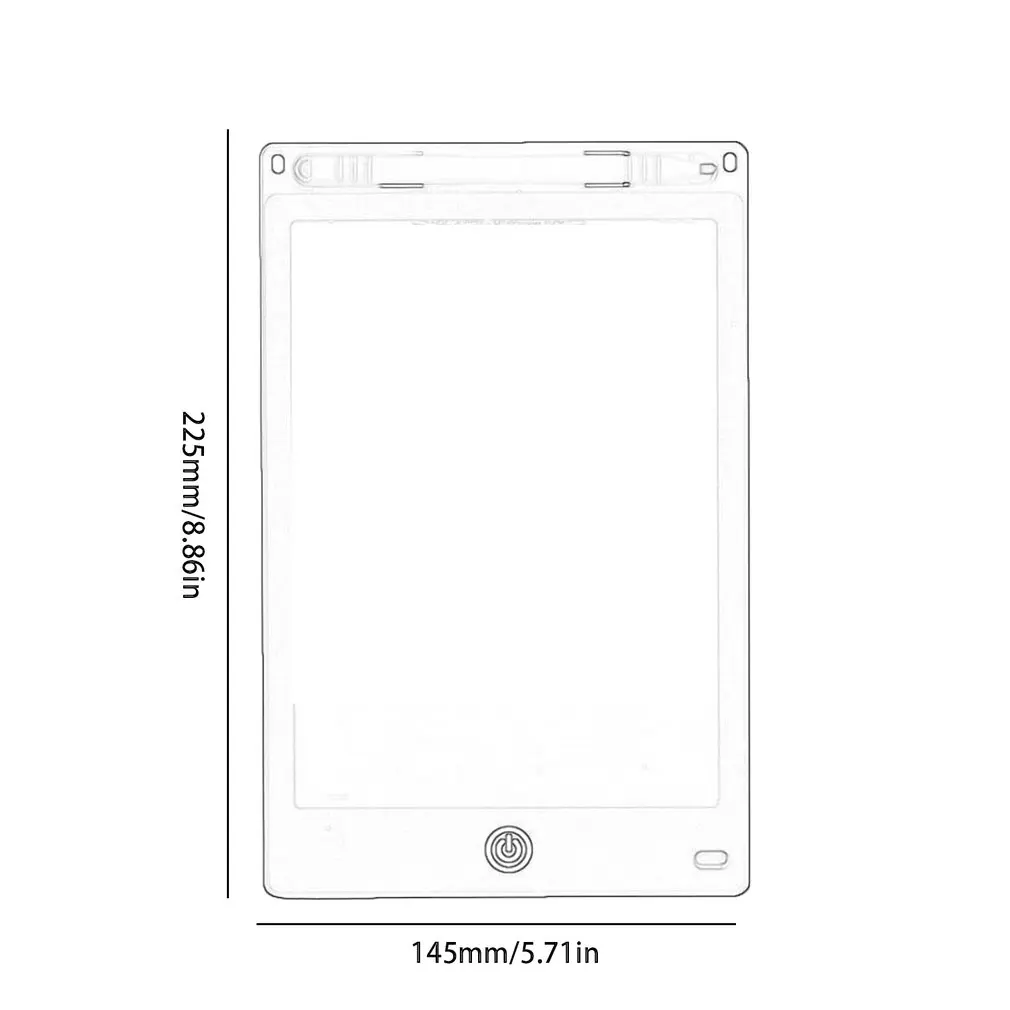 لوح رسم إلكتروني مع لوحة شاشة للأطفال ، شاشة LCD لرسومات الكتابة ، سبورة فنية ، 8.5 "، 7" ، 10"