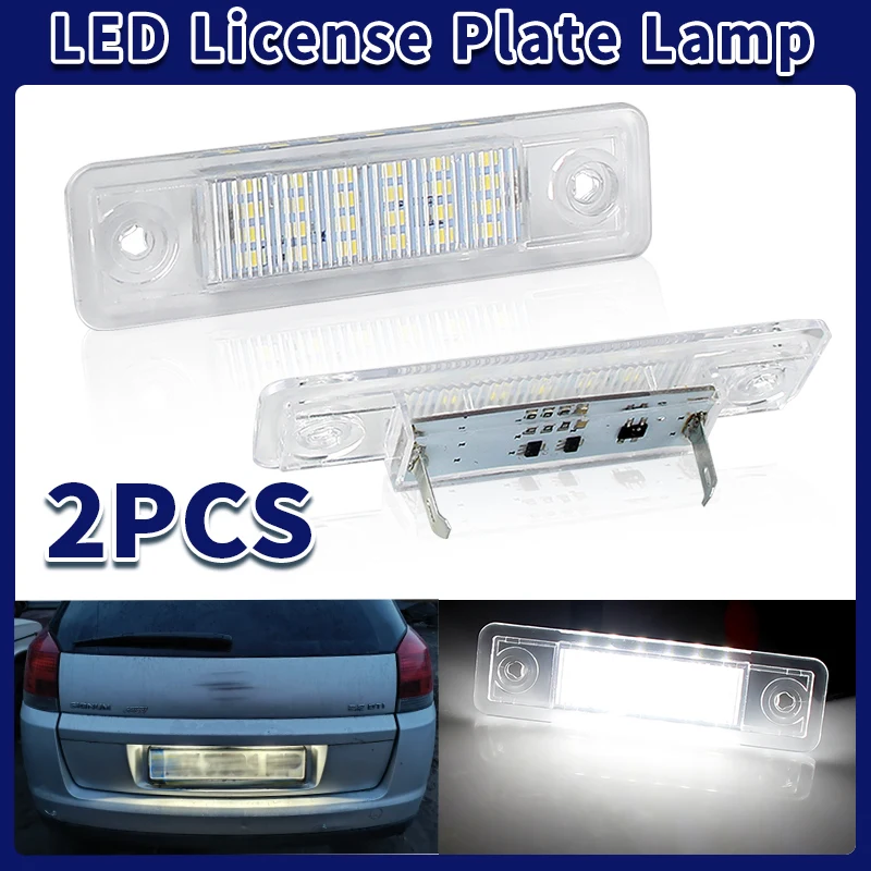 LED No Error Canbus Car License Plate Light For Opel Corsa Vectra B Astra F G Omega A B Zafira A Signum Number Auto Warning Lamp