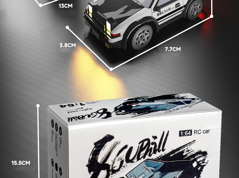 KF20 1:64 Mini RC Drift Car – detail image 26