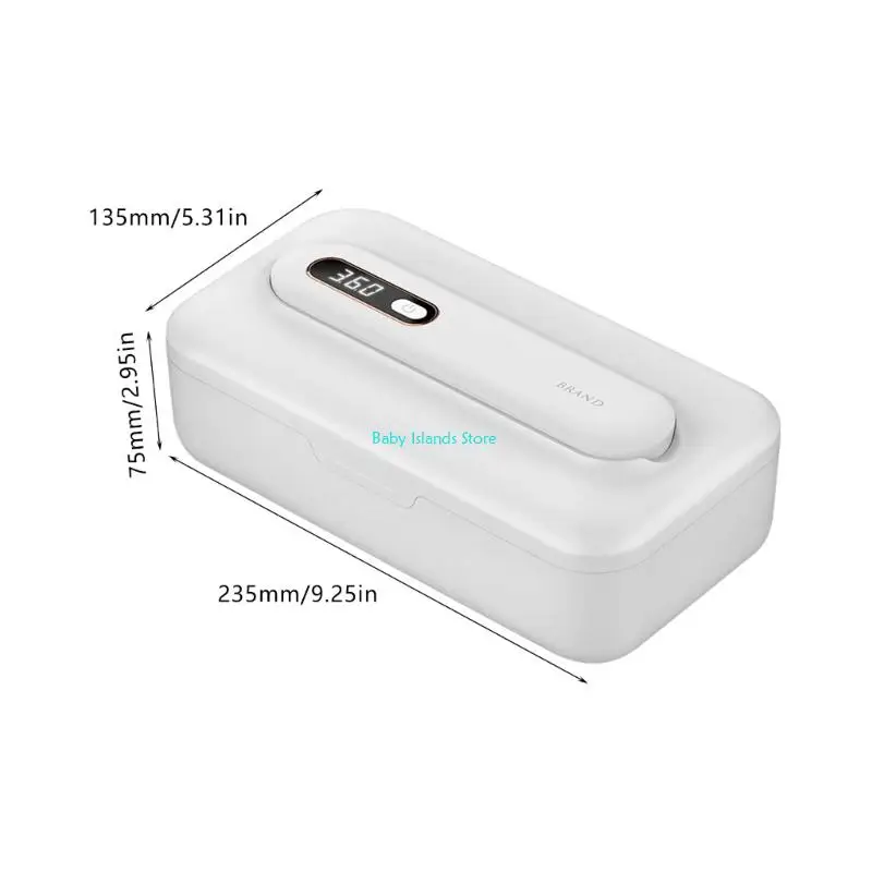 K92D لهاية الأطفال الصغيرة، صندوق معقم للأسنان، حل تخزين صحي محمول