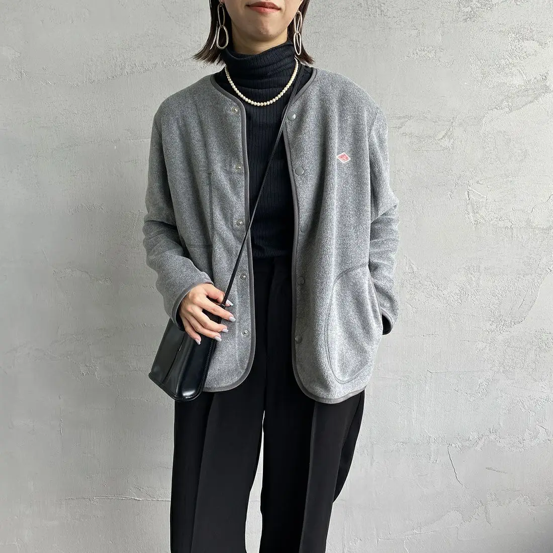 جاكيت نسائي كاجوال مبطن بالصوف برقبة مستديرة، مقاسات كبيرة، مريح ودافئ، ملابس خارجية متعددة الاستخدامات، تصميم أساسي لمجموعة ...