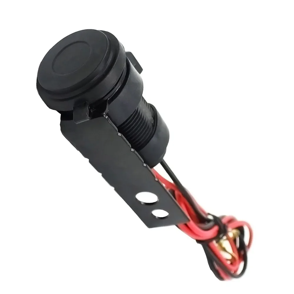 

12V BWaterproof Motorcycle Handlebar Cellphone USB Quick Charger Power Adapter Power Supply Socket For Phone Mobile With Wire