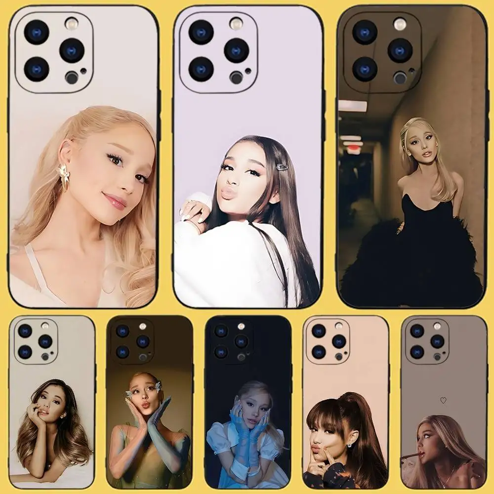 

Eternal A-Arianas Sunshine Phone Case For iPhone 17,16,15,14,13,12,11,Pro,Max,Plus,X,XS,SE4,E,Mini,Soft Black Case