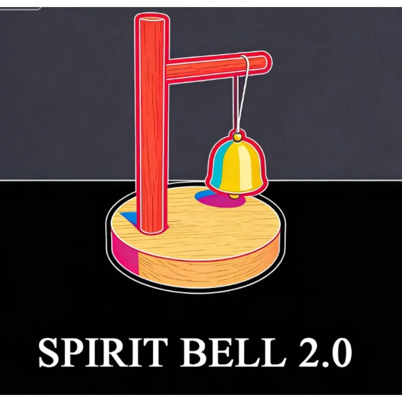 

Spirit Bell 2.0 Remote Control – Close-Up & Stage Magic Trick, Prediction Illusions, Magician Gimmick Mind Reading Magia Props