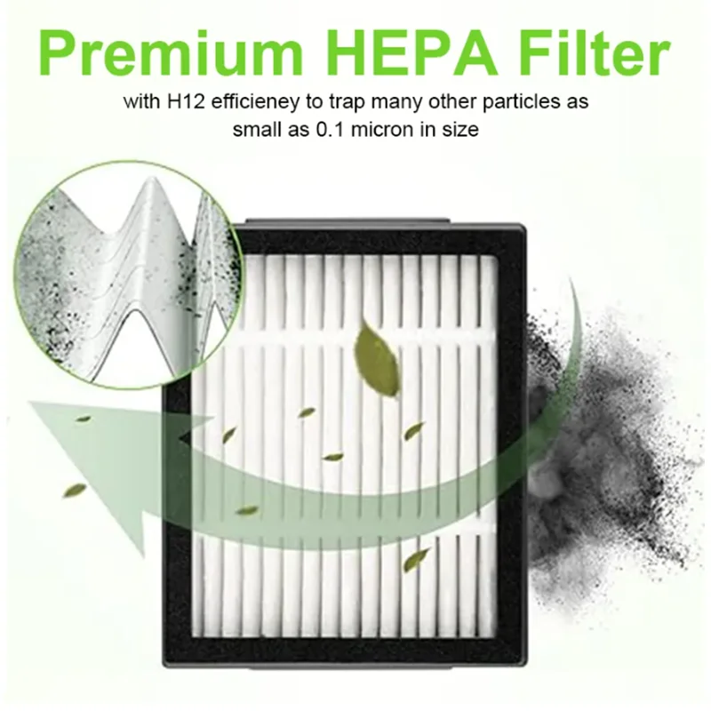 For iRobot Roomba i7 i7 i6 i8 i3 Plus E5 E7 E&I Series Hepa Filter Side Brush Main Brush Vacuum Cleaner Replacement Accessories